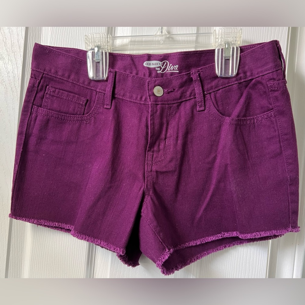 Women’s Cotton (Denim) Plum Shorts SZ 4